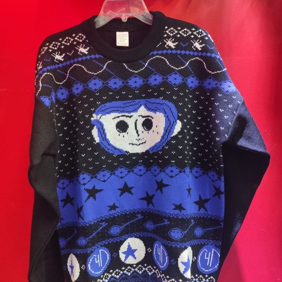 NEW Coraline Christmas Ugly sweater - Picture 5 of 5